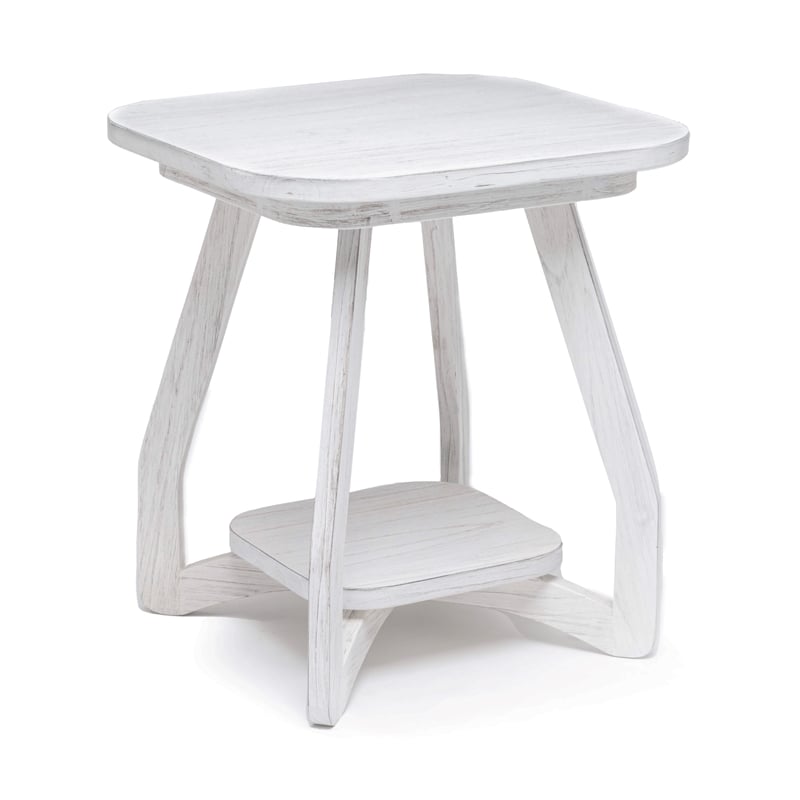 Sea Winds Trading Surfside End Table in White