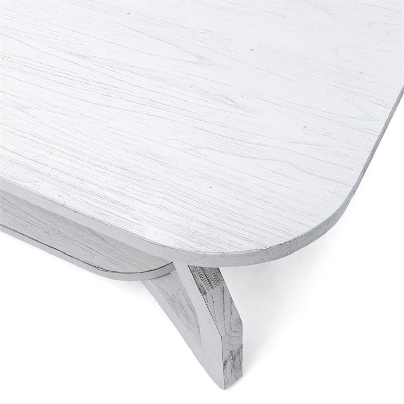 Sea Winds Trading Surfside Coffee Table in White