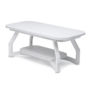 Sea Winds Trading Surfside Coffee Table in White