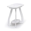 Sea Winds Trading Surfside Chairside Table in White
