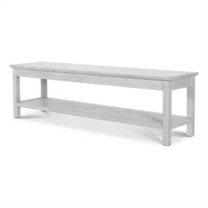 Sea Winds Geneva - Bench - Distressed White Finish