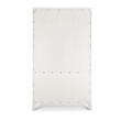 Sea Winds Miramar - Curio with Touch Lighting - Wood - White