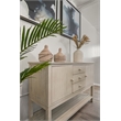 Sea Winds Geneva - 2-Door / 3-Drawer Credenza - Wood - White