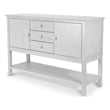 Sea Winds Geneva - 2-Door / 3-Drawer Credenza - Wood - White