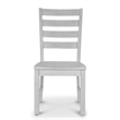 Sea Winds Geneva - Side Chair - Set of 2 - Distressed White Finish - Wood