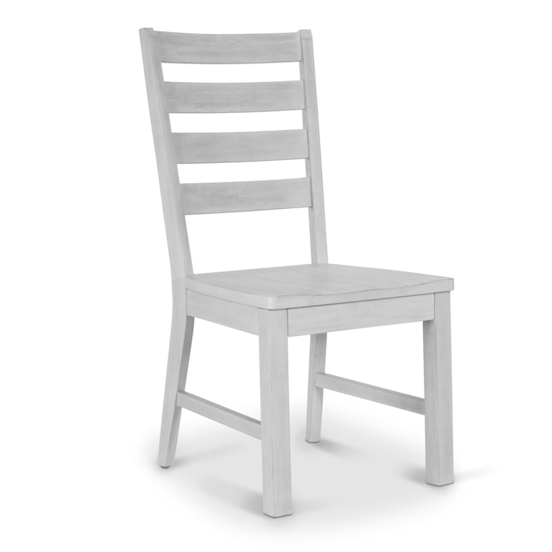 Sea Winds Geneva - Side Chair - Set of 2 - Distressed White Finish