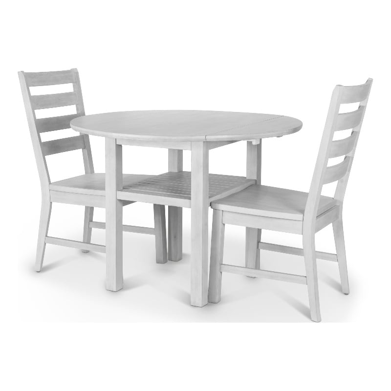 Sea Winds Geneva - Side Chair - Set of 2 - Distressed White Finish