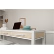 Sea Winds Miramar - 3-Drawer Console and 3 Stools - Wood - White