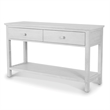 Sea Winds Geneva - 2-Drawer Console - Distressed White Finish