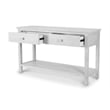 Sea Winds Geneva - 2-Drawer Console - Distressed White Finish