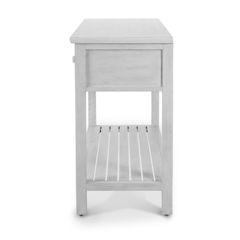 Sea Winds Geneva - 2-Drawer Console - Distressed White Finish