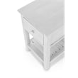 Sea Winds Geneva - 1-Drawer Chairside Table - Distressed White Finish