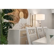 Miramar - Upholstered Dining Arm Chair - Set of 2 - Wood - Sand