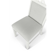 Miramar - Upholstered Side Chair - Set of 2 - Stark White Finish - Wood