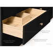 Momo 84 in. Bath Vanity in Black Oak with White Quartz Top and Undermount Basin