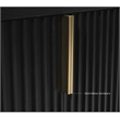 Turlington 24 in. Bath Vanity in Black Oak with White Quartz Top and Undermount