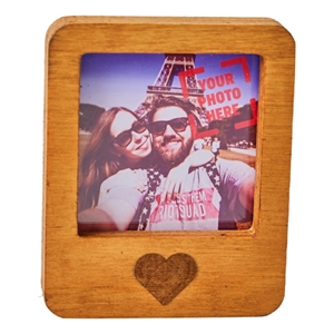 like 3.1 in. x 3.2 in. relive your best memories with this wooden picture frame