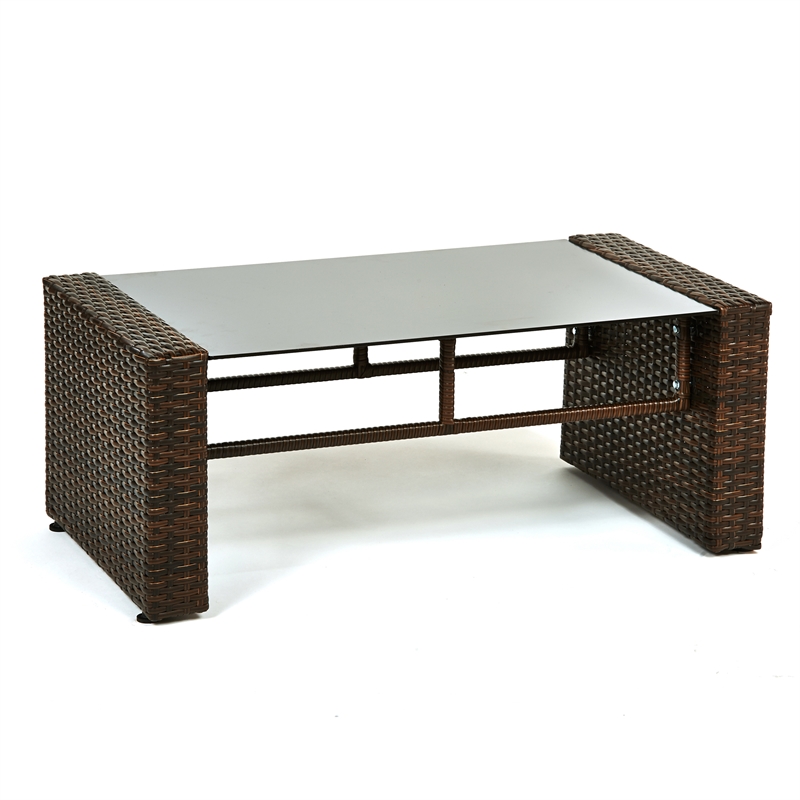 Rawtenstall 4 Piece Wicker Outdoor Conversation Group in Beige by Thy-Hom
