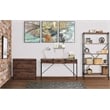 AGHDECO Orman Transitional Particle Board/Wood Desk in Walnut