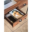 AGHDECO Orman Transitional Particle Board/Wood Desk in Walnut