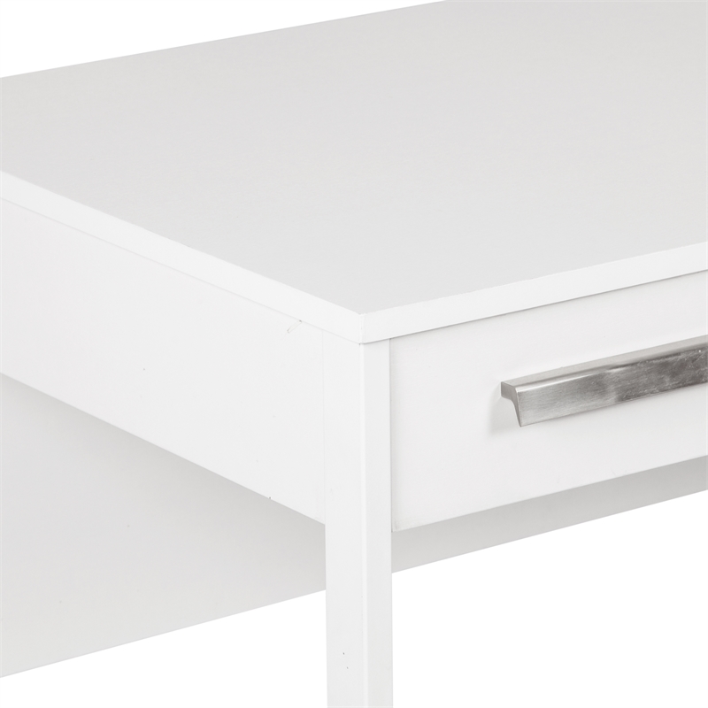 AGHDECO Baroda Contemporary Particle Board/Wood Desk in White