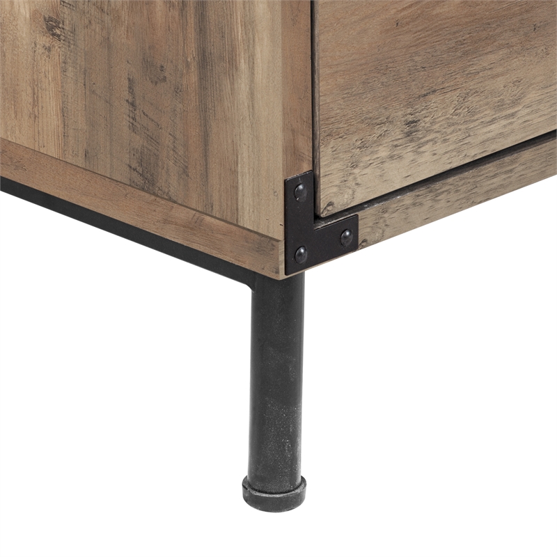 AGHDECO Orman 2-Drawer Particle Board/Wood Lateral Filing Cabinet in Oak