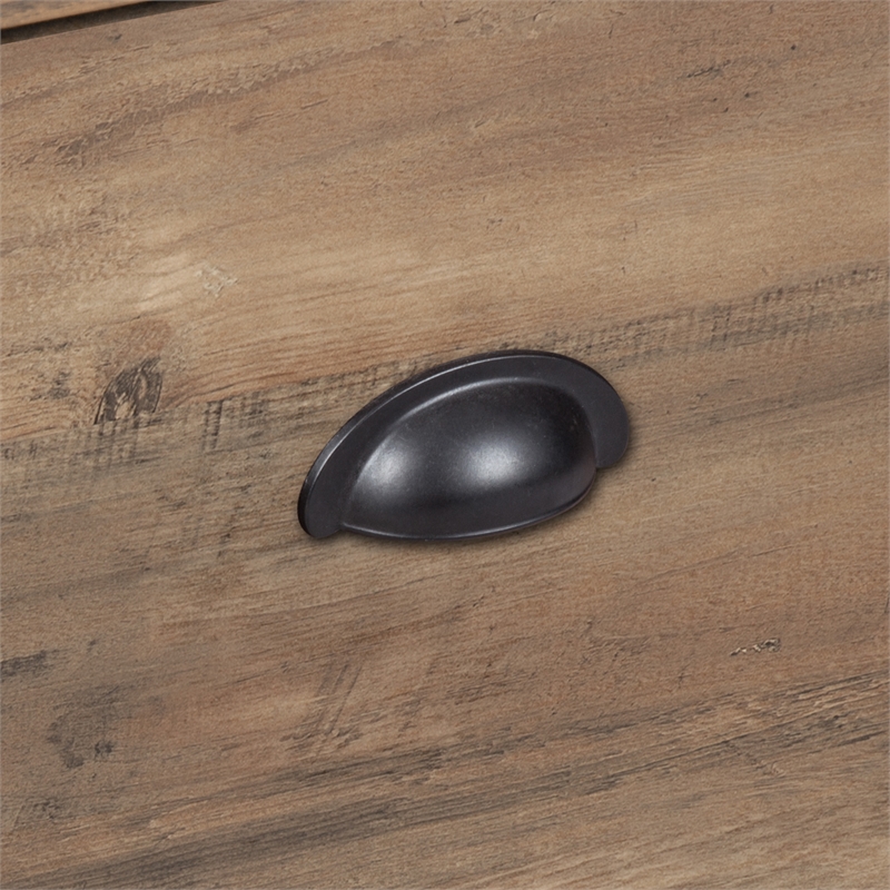 AGHDECO Orman 2-Drawer Particle Board/Wood Lateral Filing Cabinet in Oak