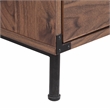 AGHDECO Orman 2-Drawer Wood Lateral Filing Cabinet in Walnut