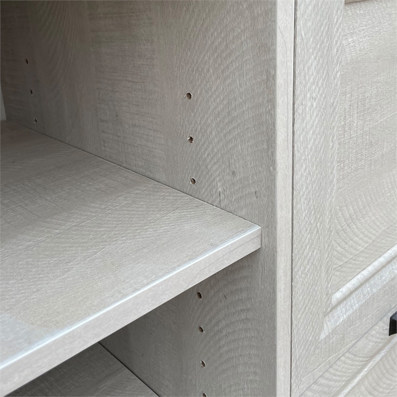 AGHDECO Oliwia 2-Drawer Particle Board/Wood Lateral Filing Cabinet in Gray