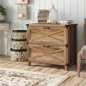 aghdeco roney transitional wood lateral filing cabinet in oak