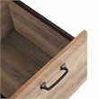 AGHDECO Roney Farmhouse Wooden Home Office Desk in Rustic Oak