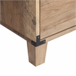 AGHDECO Roney Farmhouse Wooden Home Office Desk in Rustic Oak