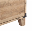 AGHDECO Roney Farmhouse Wooden Home Office Desk in Rustic Oak