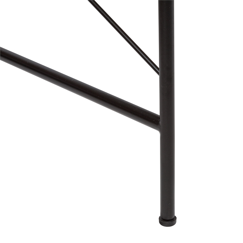 AGHDECO Brunei 3-Drawer Modern Engineered Wood Writing Desk in Rustic Oak