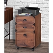 AGHDECO Brunei Modern Engineered Wood File Drawer with Metal Hardware in Walnut