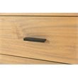 Limari Home Fantasia  Wood Bedroom Dresser in Light Walnut/Matte Black