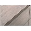 Limari Home Bronx 5-Drawer Modern Stainless Steel & Faux Concrete Chest in Gray