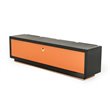 Limari Home Talin Modern MDF Wood & Glass TV Stand for TVs up to 85