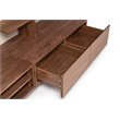 Limari Home Pompeii Contemporary Wood TV Stand for TVs up to 142