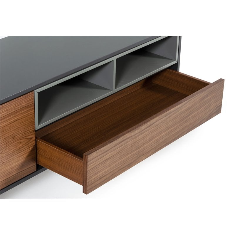 Limari Home Lillian Wood TV Stand for TVs up to 67