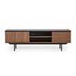 Limari Home Maggie Modern Wood Veneer TV Stand for TVs up to 63