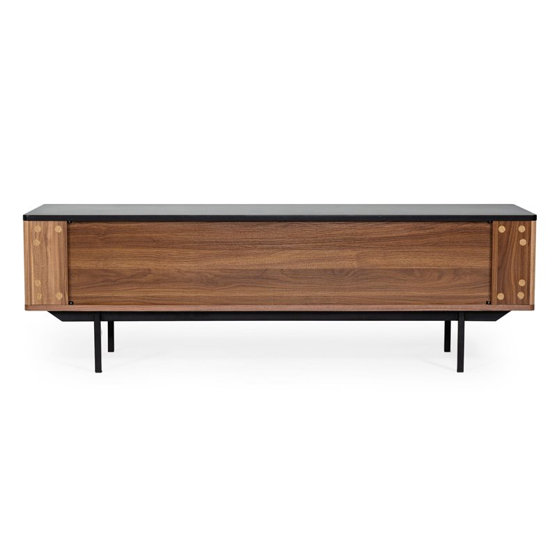 Limari Home Maggie Modern Wood Veneer TV Stand for TVs up to 63
