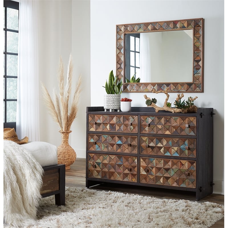 Multi Color Dresser