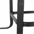 Patio Festival Metal Outdoor Dining Table in Brown/Black Finish