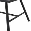 Patio Festival Metal Outdoor Side Table in Brown/Espresso Finish