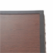 Patio Festival Right Angle Metal Outdoor Coffee Table in Brown/Black