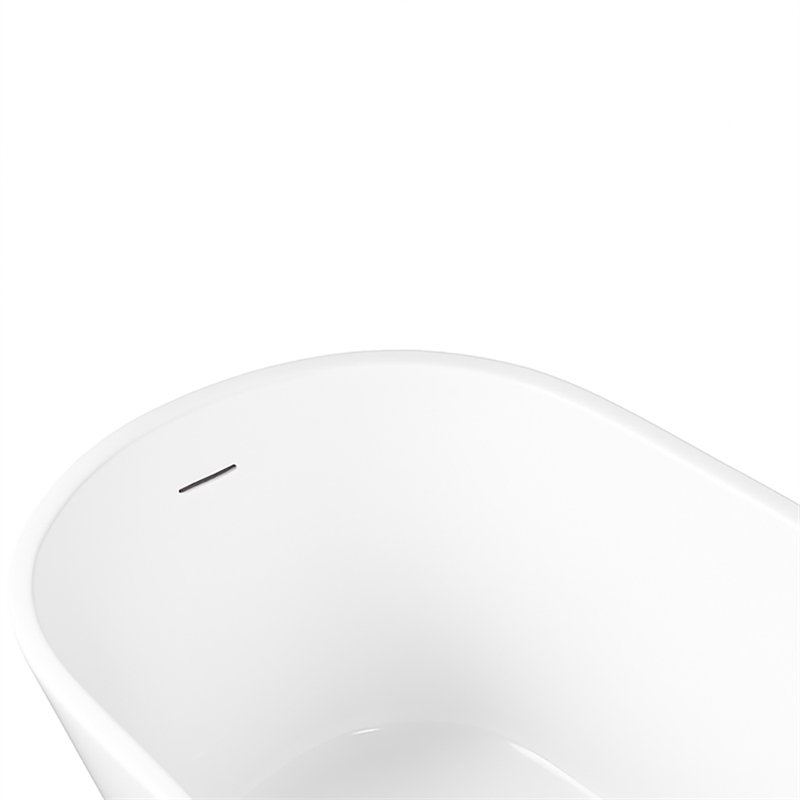 KBV 59'' x 31'' Freestanding Soaking Acrylic Bathtub GTBT0008