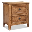 Intercon Furniture Alta Bedroom 2-Drawer Wood Nightstand in Brushed Ash