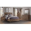 Intercon Furniture Alta Bedroom Transitional Wood Dresser Mirror in Brown
