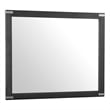 Intercon Furniture Laguna Bedroom Transitional Wood Dresser Mirror in Black